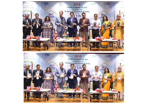 Two Books “Bhav Rang” and “Sahitya Samay aur Disha” Launched at GLFN