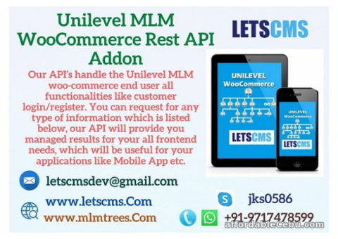 Unilevel MLM Plan for Wordpress | UMW Rest API FrontEnd