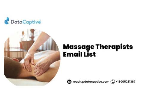 Get Top Rated Massage Therapists Email List