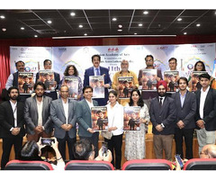 Poster of “Rendered Pixels” – E-Magazine of AAFT School of Animation