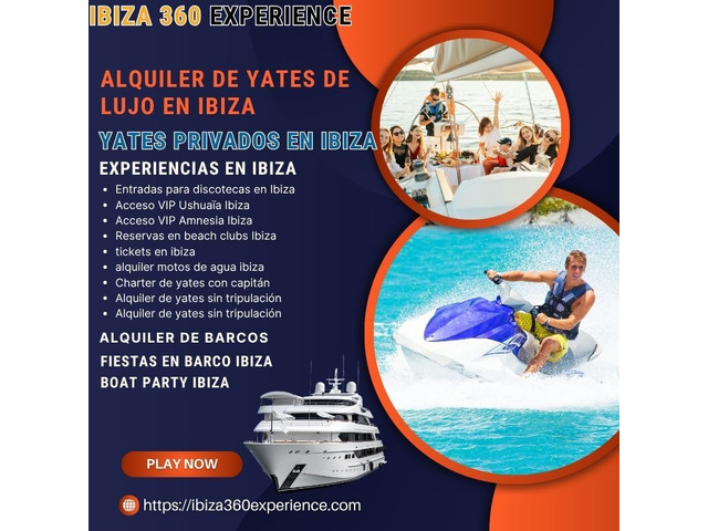 Barcos para Todos los Gustos y Presupuestos en Ibiza