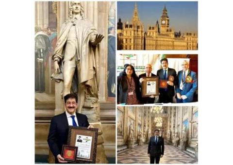 Sandeep Marwah Honoured with Bharat Gaurav Award for Nation Building