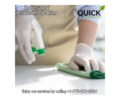 Restaurant cleaning companies in Illinois