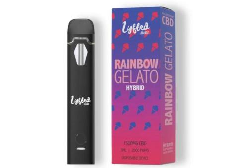 Cbd Disposable Vape Pen 1000mg | Lyftedbrands.com