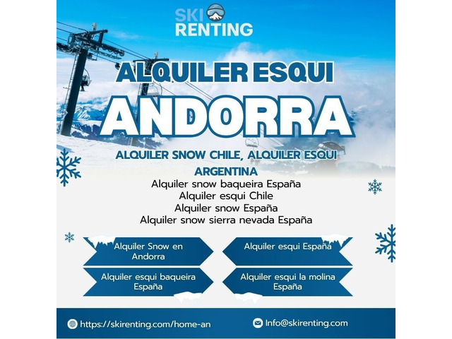 Ski Renting: Mejor Alquiler de Esquí en Sierra Nevada al Mejor Precio