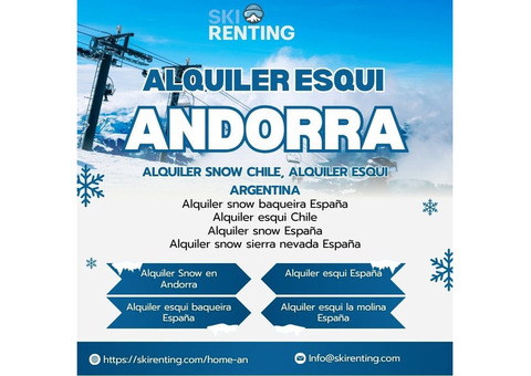 Ski Renting: Mejor Alquiler de Esquí en Sierra Nevada al Mejor Precio