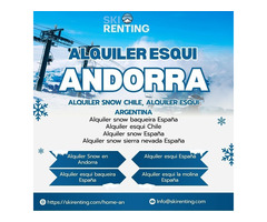 Ski Renting: Mejor Alquiler de Esquí en Sierra Nevada al Mejor Precio