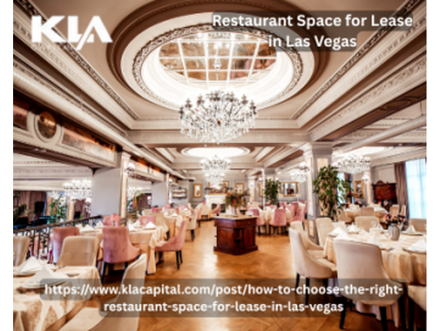 Choosing the Best Restaurant Space for Lease in Las Vegas