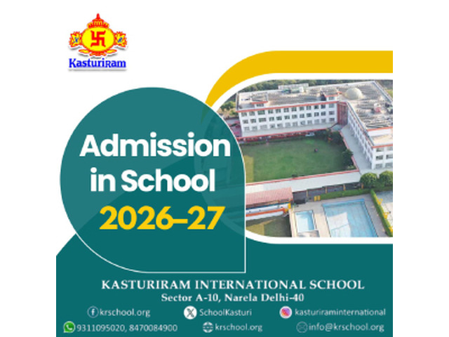 Admission in School 2026–27