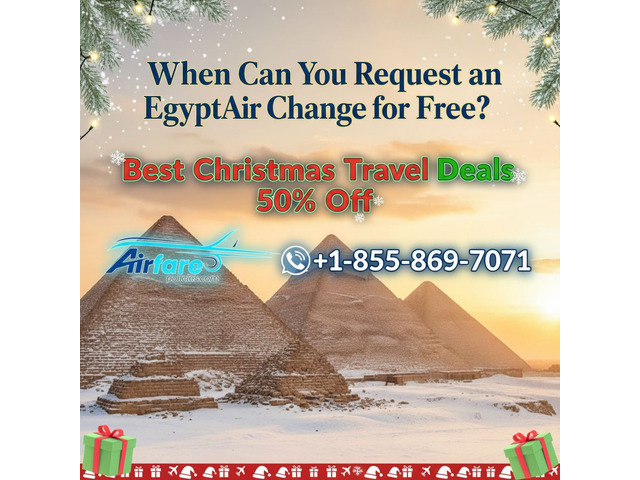 Smooth EgyptAir Flight Changes – Reach Us at +1-855-869-7071