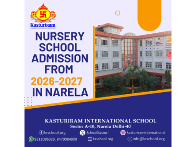 Nursery School Admission Form 2026–27 in Narela