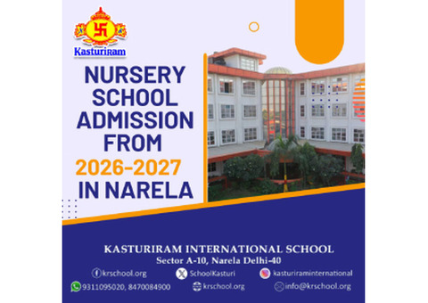 Nursery School Admission Form 2026–27 in Narela