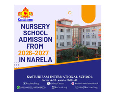 Nursery School Admission Form 2026–27 in Narela