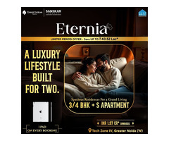 Eternia Residences - 3 BHK Apartments In Greater Noida West
