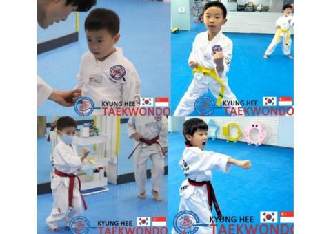 Taekwondo students start their new chapter in the martial arts world