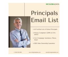 Principals Email List |100% Verified Email List of School Principals