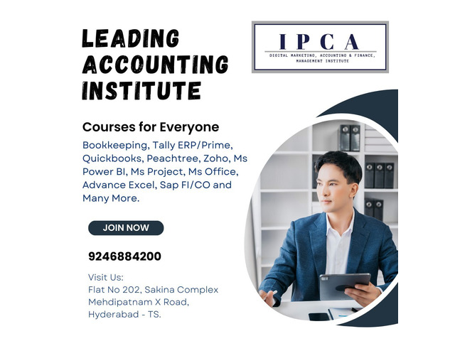 Best Accounting Institute in Hyderabad. India