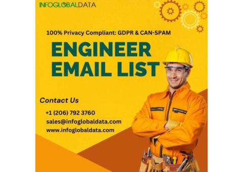 Buy High-Quality Engineer Email List In US From InfoGlobalData
