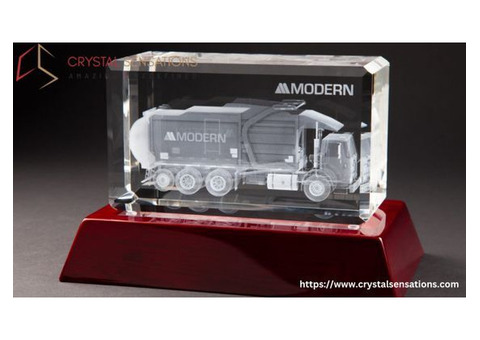 Corporate Award Personalization with Subsurface Laser Engraving