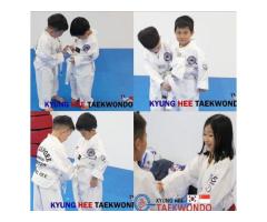 TKD teaches students to help each other and share learning experience