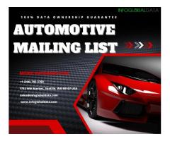 Generate leads and drive sales with our Automotive Mailing List