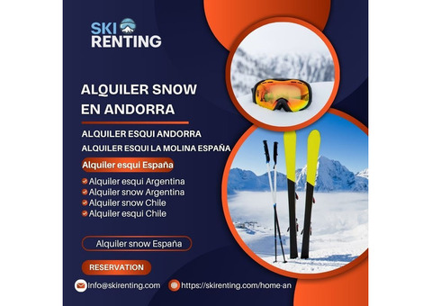 Alquiler Snow Baqueira España – Tu equipo ideal con Ski Renting
