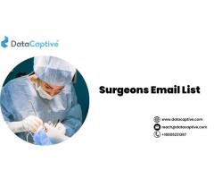 Buy Verified Surgeons Email List- Get your Free Sample Today!