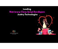 Leading Matrimony Clone Script Developers – Justtry Technologies