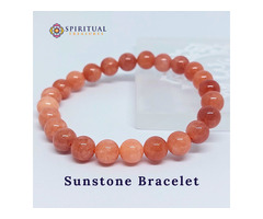 sunstone crystal bracelet