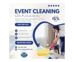 Event cleaning services