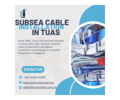 Subsea Cable Installation in Tuas