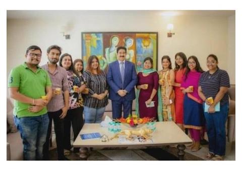 Coffee with Sandeep Marwah Episode Two at Marwah Studios