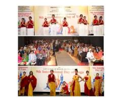 9th International Day of Yoga Celebrated at AAFT with Enthusiasm