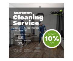 Best apartment cleaning services Chicago / Quick Cleaning