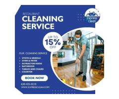 Restaurant cleaning services