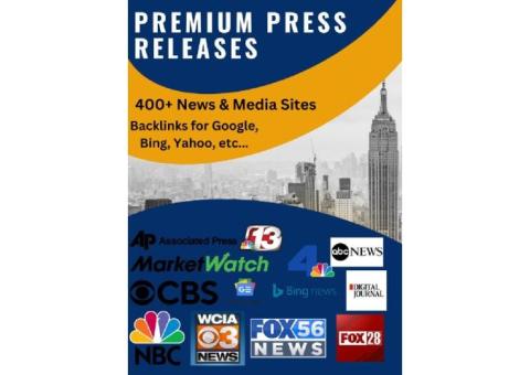 Expert Press Release Writing & Distribution Service |