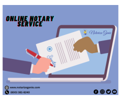 Online Notary Service | Notarize Genie