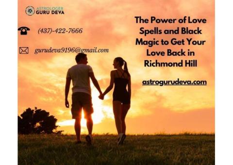 get your love back in richmond hill