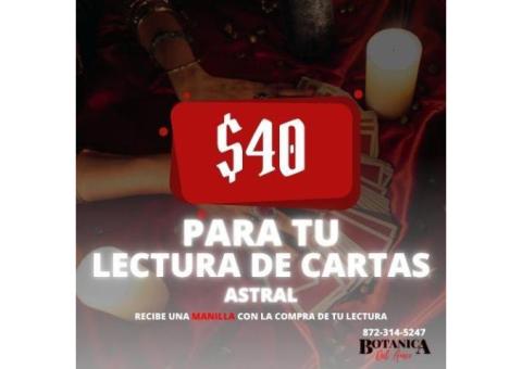 Lectura de cartas en Chicago, IL - 100% garantizadas