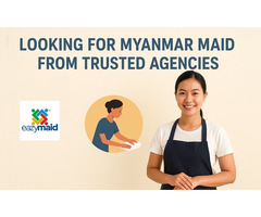 Looking for Myanmar Maid from Trusted Agencies