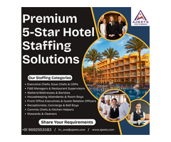 AJEETS – 5-Star Hotel Staffing Services from India for Saudi Arabia