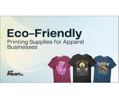 Premium Eco-Friendly Printing Supplies for Ethical Merch Creators