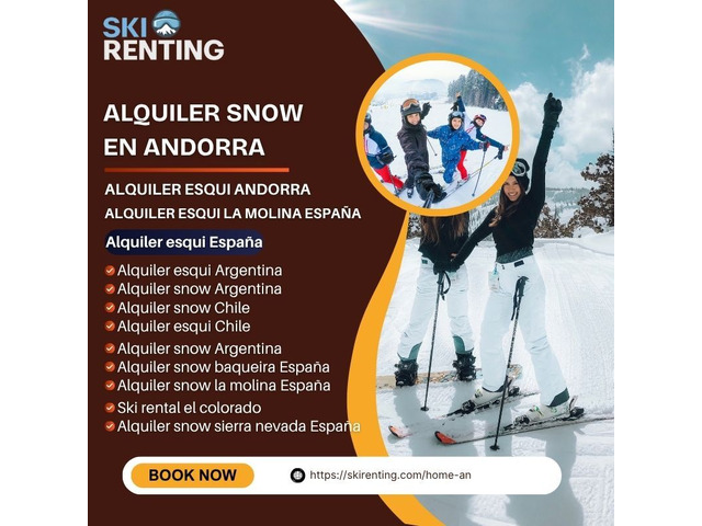 Ski Renting: La Mejor Opción de Alquiler Snow en Andorra