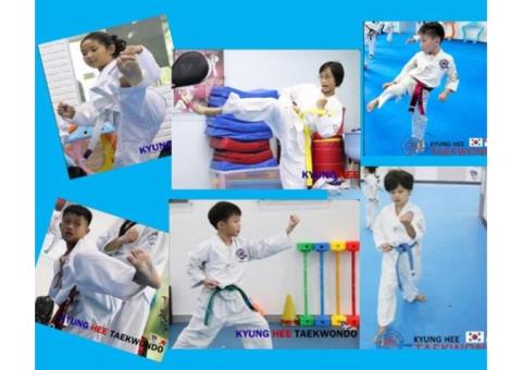 Students rise to the new challenges that Taekwondo presents them