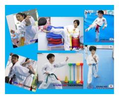 Students rise to the new challenges that Taekwondo presents them