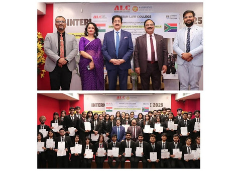 Asian Law College Students Honoured with Indo South Africa Film