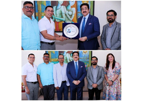 Dr. Sandeep Marwah Nominated as Brand Ambassador for BRICS+ Fashion