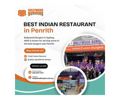 Best Burgers in Penrith – Try Bollywood Burgers’ Fusion Taste
