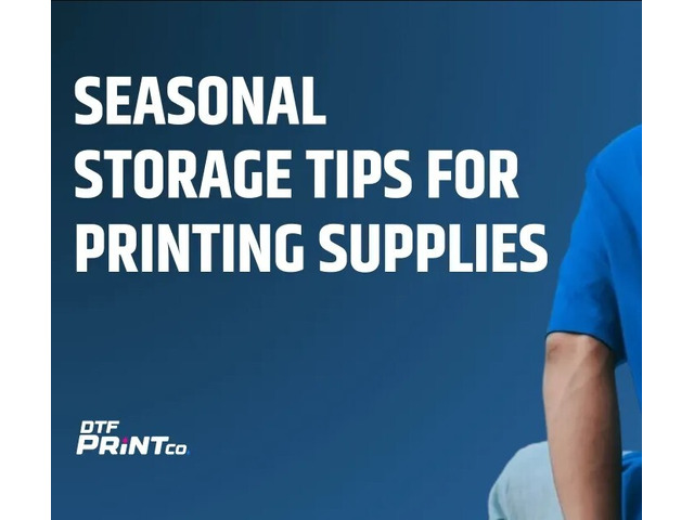Essential Seasonal Storage Tips for Printing Supplies