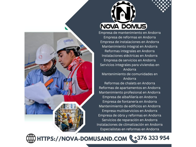 Empresa de instalaciones en Andorra